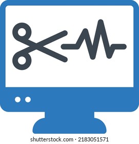 Crop Vector illustration on a transparent background.Premium quality symbols.Glyphs vector icon for concept and graphic design.