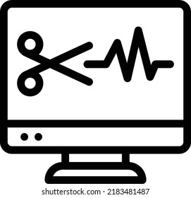 Crop Vector illustration on a transparent background.Premium quality symmbols.Stroke vector icon for concept and graphic design.