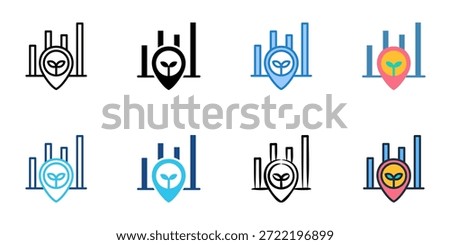 Crop yield icons set multiple style collection. Editable stroke 
