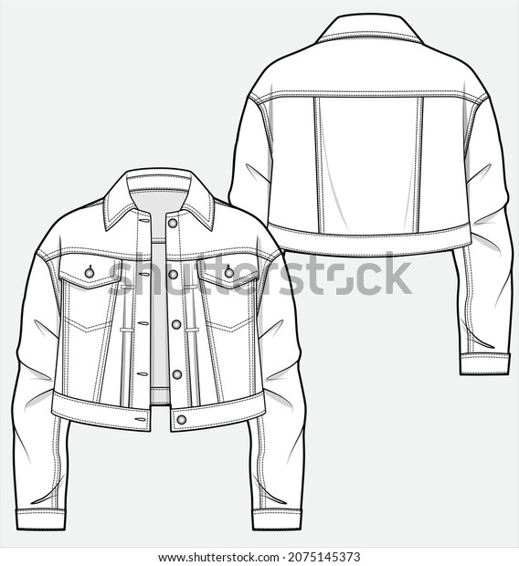 1676 Denim Jacket Sketch Images Stock Photos And Vectors Shutterstock