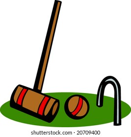 croquet game