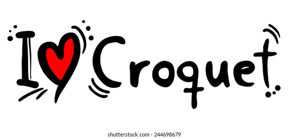 Croquet love