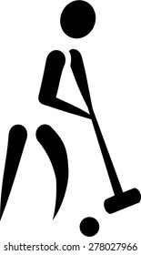 Croquet Player Icon