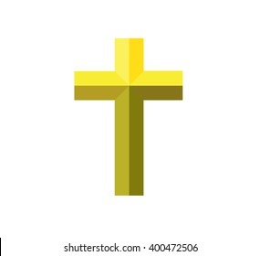 Cross Abstract Isolated On White Backgrounds Stock Vector (Royalty Free ...