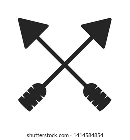 cross arrows or bows symbol