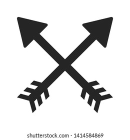 cross arrows or bows symbol