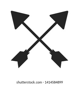 cross arrows or bows symbol