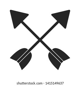 cross arrows or bows symbol
