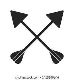 cross arrows or bows symbol