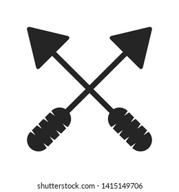 cross arrows or bows symbol