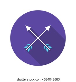 cross arrows icon. vector illustration