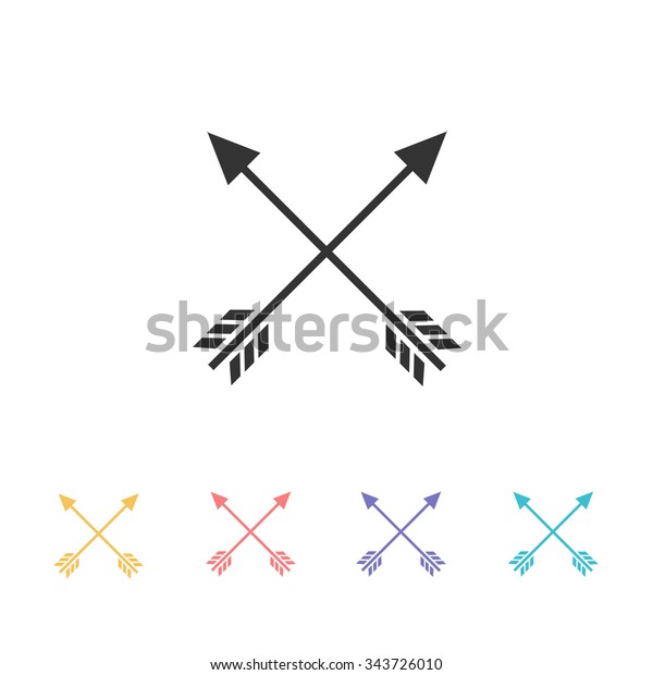 cross arrows icon.\
vector illustration