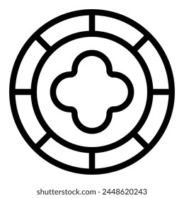 Cross bake nozzle icon outline vector. Tube cone cook. Custard decorate