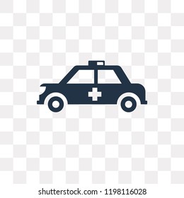Cross Car vector icon isolated on transparent background, Cross Car transparency concept can be used web and mobile