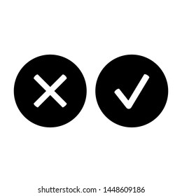 Cross Check Icon Vector Design Symbol Stock Vector Royalty Free Shutterstock