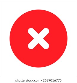 Cross check mark exclamation mark on white background. Isolated vector sign symbol. Set of check mark or exclamation mark icons. Flat vector icon. Test question. EPS 10
