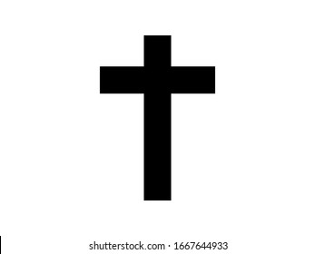 cross of Christ icon vector