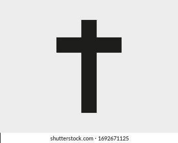 vector icono de la cruz de Cristo