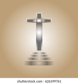 Cross of Christian symbol
