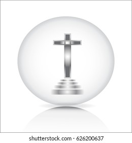 Cross of Christian symbol