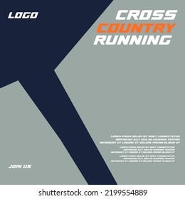 Cross Country Running Sports Media Post