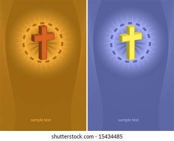 Cross Design abstract Background