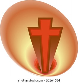 Cross Design abstract Background