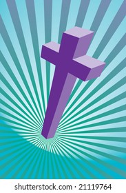 Cross Design abstract Background