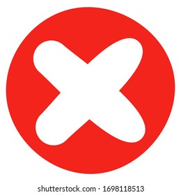 cross design with a white background. cross icon. flat icon design.