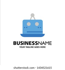 Cross, Digital, Marketing, Measurement, Platform Business Logo Template. Flat Color