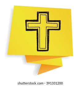cross doodle