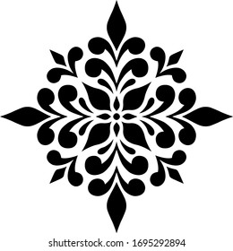 Cross doodle sketch black and white religion. Suitable for decoration