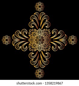 Cross doodle sketch color religion