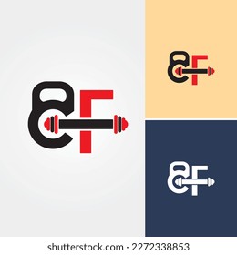 Cross Fit Logo Design Vector 