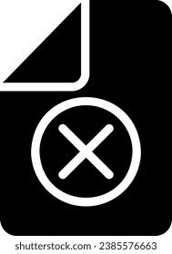 vector de ilustración de icono cruzado