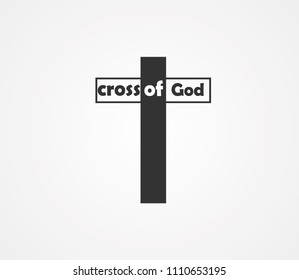 cross of God vector illustration 