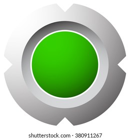 Cross hair, target mark graphic. Generic icon, logo for accuracy, precision, targeting.