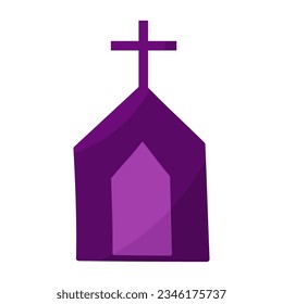 cross halloween tombstone death scary icon element