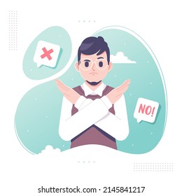cross hands no gesture character design