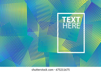 Cross hatching colorful background template
