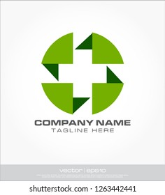cross health abstract logo