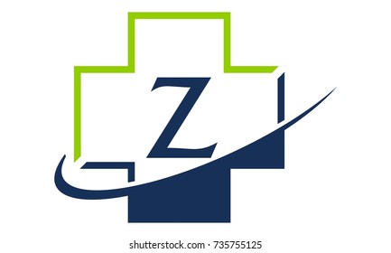 Cross Health care Letter Z