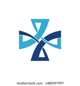 Cross Health Care Medical Logo Icon Symbol Emblem
