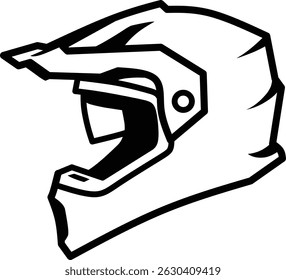 cross helmet line art for design needs