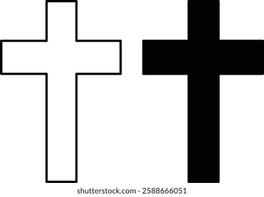 cross icon black vector ilustration