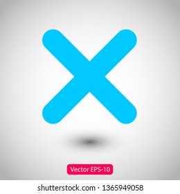 Cross Icon. Cancel icon. Close icon