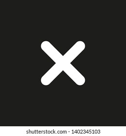 Cross Icon. Cancel icon. Close icon