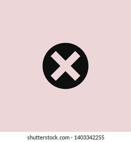 Cross Icon. Cancel icon. Close icon