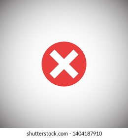 Cross Icon. Cancel icon. Close icon