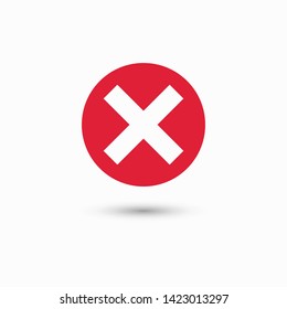 Cross Icon. Cancel icon. Close icon
